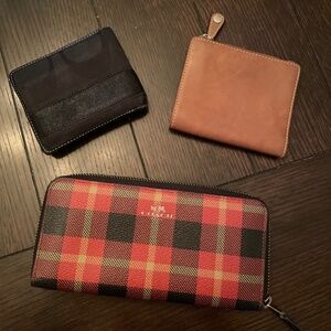Coach wallet/wristlet bundle